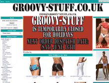Tablet Screenshot of groovy-stuff.co.uk